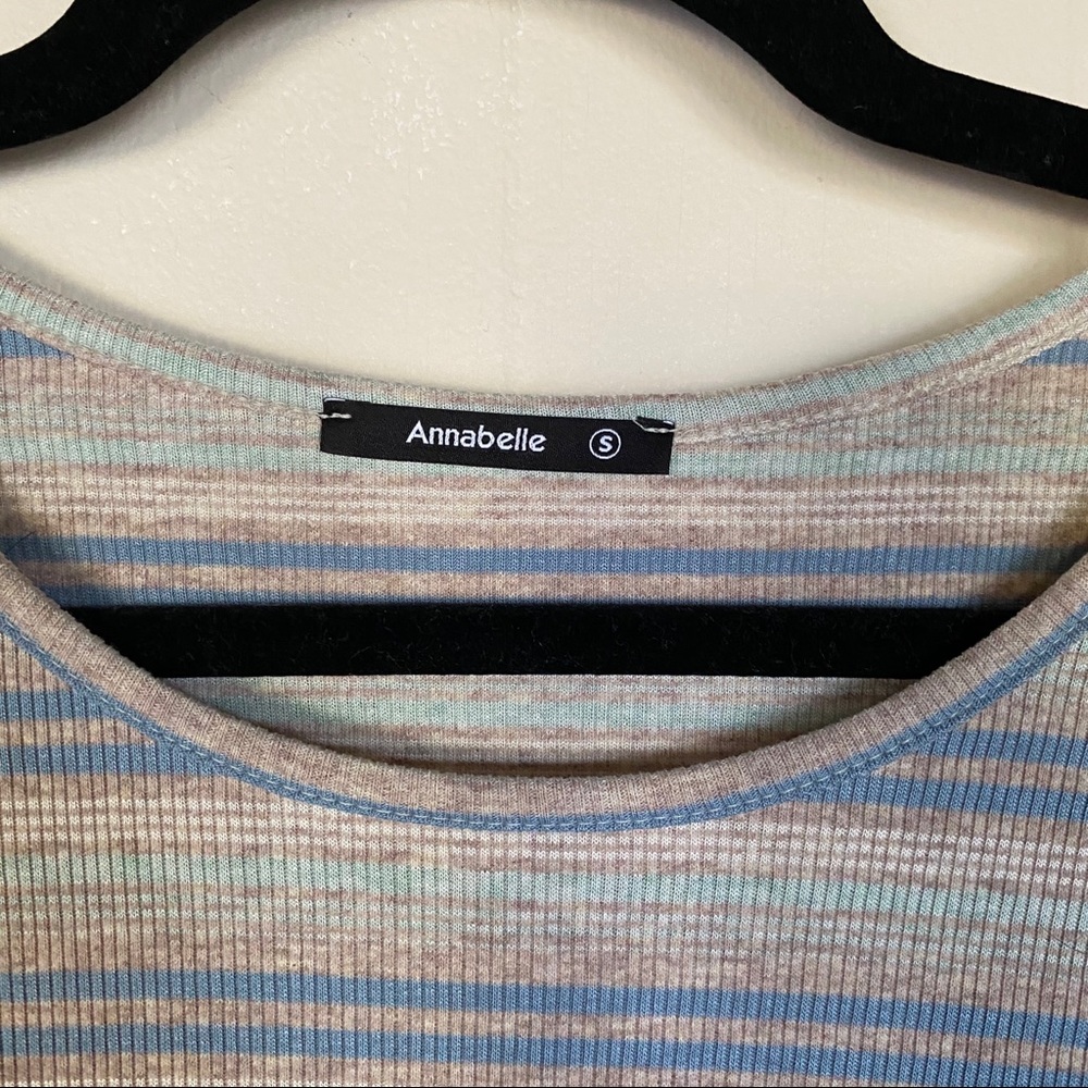 Striped Mid-Length Dress - Picture 6 of 6